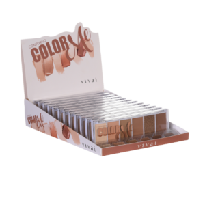 Estojo de Iliminador de 6 Cores Color Me