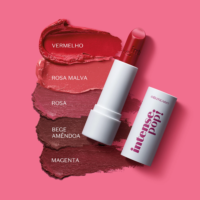 Batom Cremoso Rosa Intense Pop! 3,6G