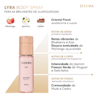 Desodorante Body Spray Lyra 100Ml